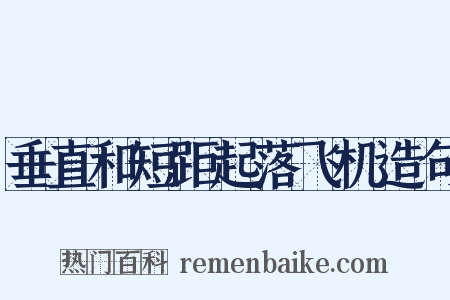 垂直和短距起落飞机造句是什么意思的图片